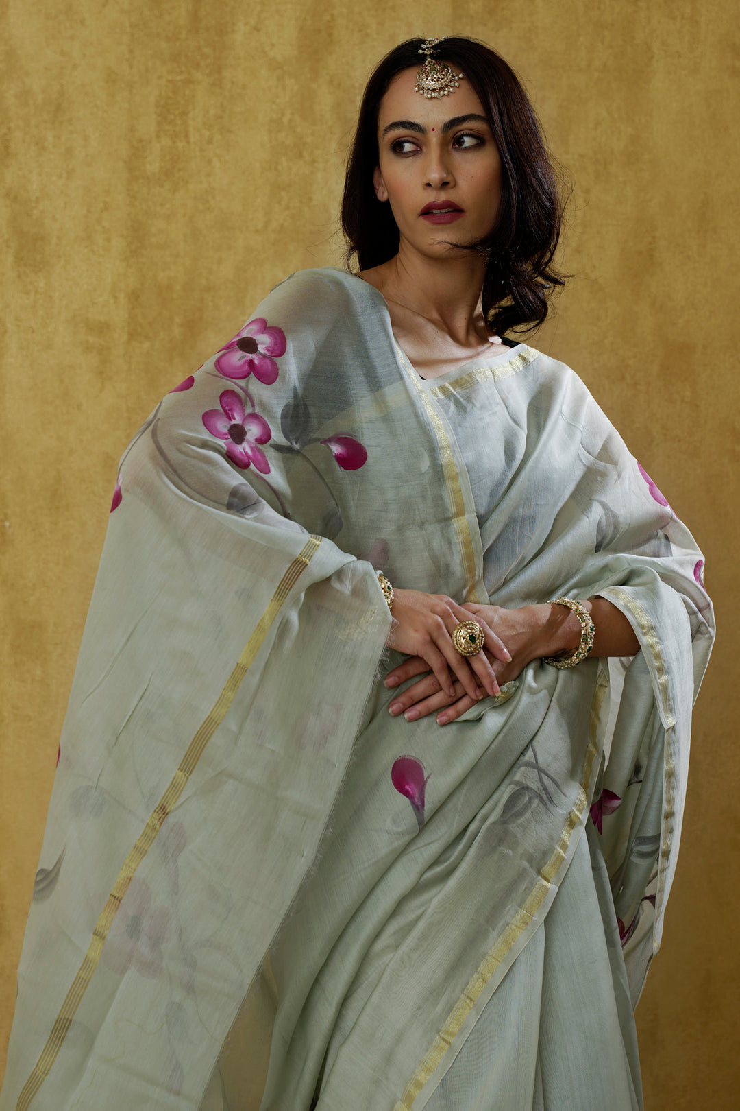 Kaaya- The Pistachio Green Saree