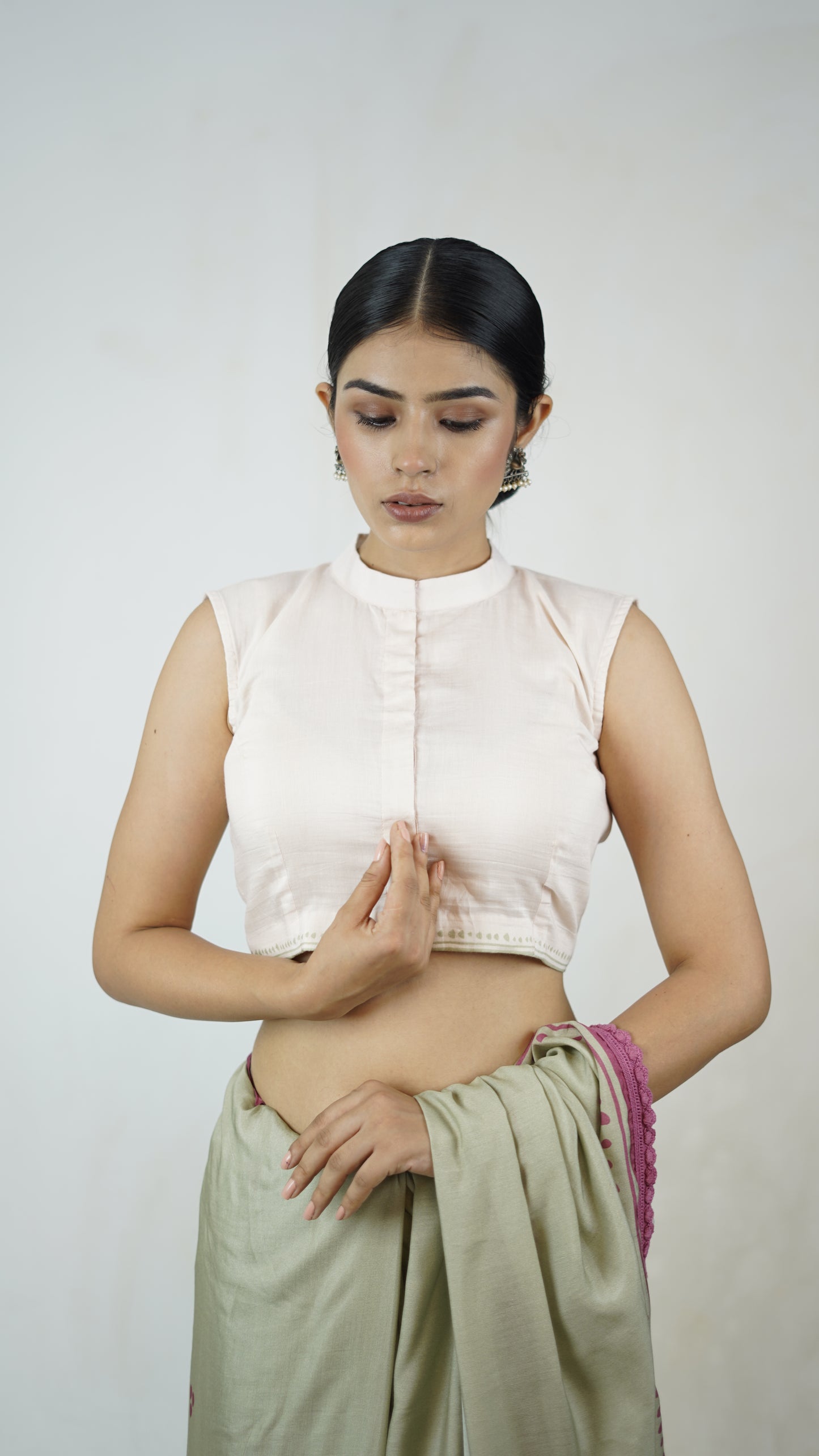 Apsara - The Jade Muslin Saree