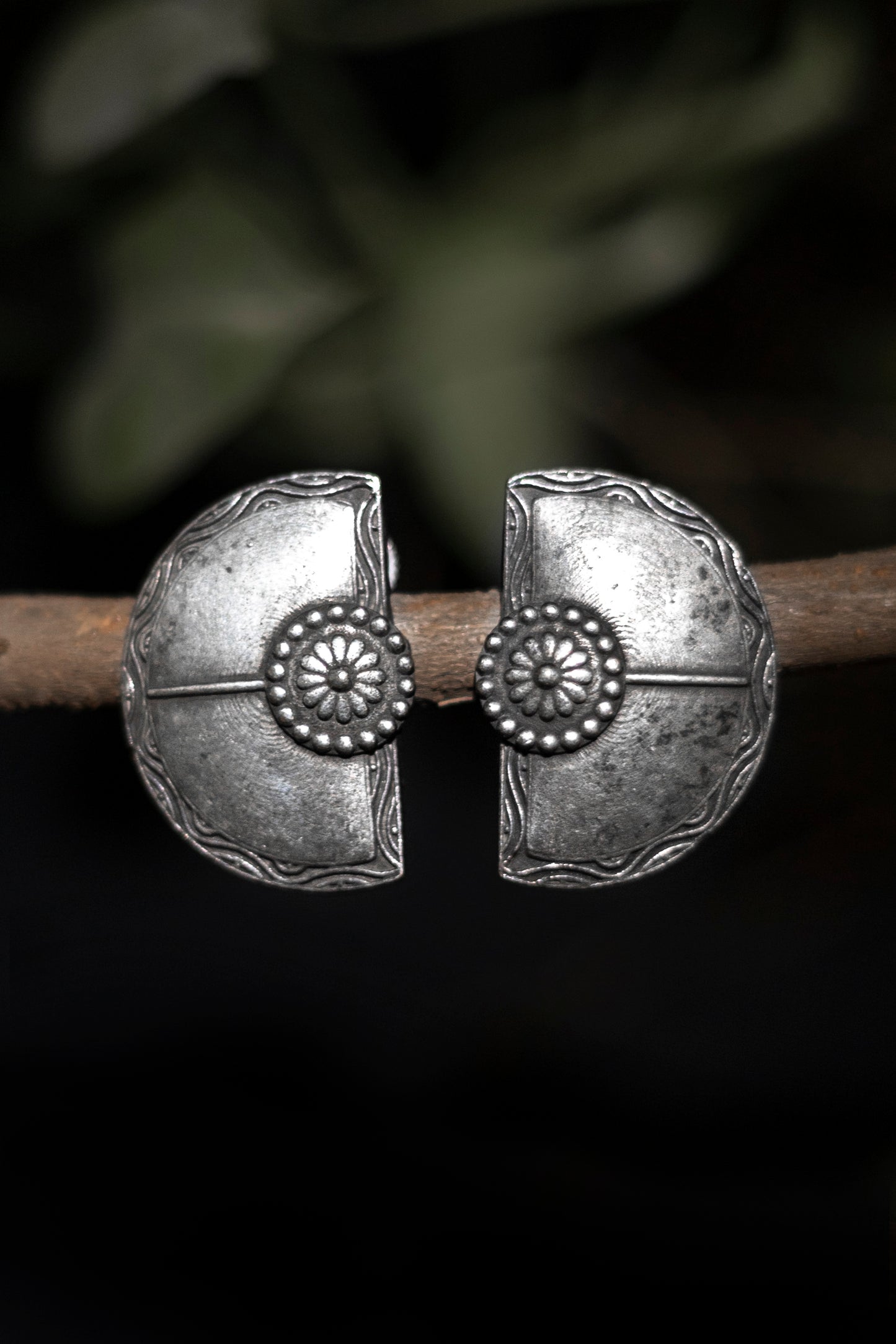 Ardhachandra- Half Moon Earrings